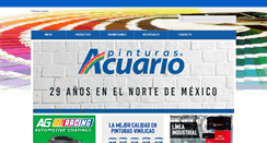 Desktop Screenshot of pintacuario.com.mx